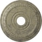 Ekena Millwork Munich Ceiling Medallion (Canopies up to 5 5/8"), 17 1/2"OD x 3 5/8"ID x 1"P, Castle Stone Crackle CM17MUCSC - alternate 1